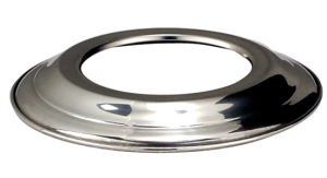 Rosace chromée D125